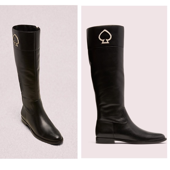 kate spade leather boots